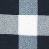 Cotton flannel fabric Check Black-White 4x4 cm