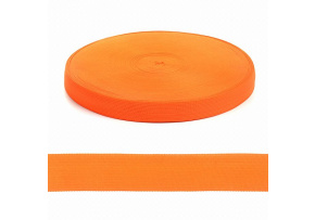 PES edging strip 20 mm color neo orange