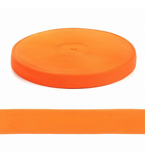 PES edging strip 20 mm color neo orange