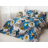 Cotton bedding Karla, color blue, 140x200 cm