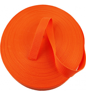 Polypropylene strap 25 mm orange (50 m package)