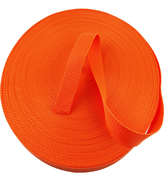 Polypropylene strap 25 mm orange (50 m package)