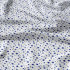 Children's Cotton Fabric Stars Garnet on White
