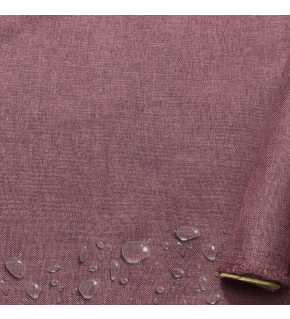 Water-repellent fabric Imitation linen, 220 g/m², width 160 cm, plum
