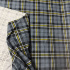 Cotton flannel fabric Checkered Gray 8x8 cm