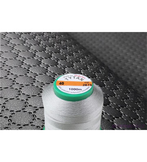 Sewing threads TYTAN 40 1000 m light. gray color 2675