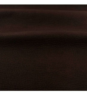 Eco-leather Largo Espresso, durable upholstery fabric with a pronounced texture, by the meter