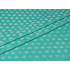 Minky fabric with hearts, 320 g/m², width 160 cm, by the meter, dark mint