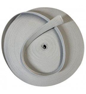 Polypropylene strap 25 mm lt. gray (packaging 50 m)
