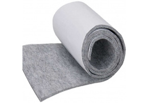 Self-adhesive technical felt 4.5 mm, width 100 cm, color Gray 700 gr Self-adhesive technical felt 4.5 mm, width 100 cm, color Gray 700 gr