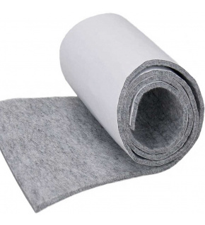 Self-adhesive technical felt 4.5 mm, width 100 cm, color Gray 700 gr