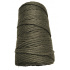 Khaki-colored braided cotton cord 40 m