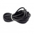 Round elastic 5 mm, black by the meter