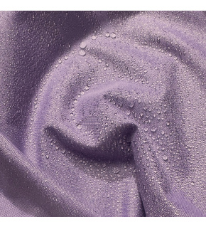 Water-repellent Oxford fabric with PU coating, 200 g/m², width 160 cm, light. purple
