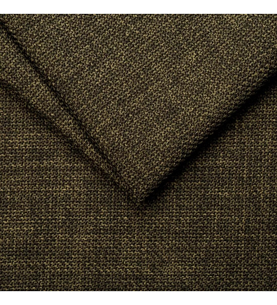 Fire-retardant textured upholstery fabric Fjord Olive for furniture upholstery - sold by the metre