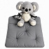 Waterproof garden seat cushion Oxford grey, 40 × 40 cm