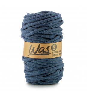 Cotton cord 9mm, 50m, denim 300