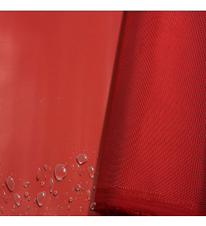 Waterproof fabric Kodura PVC coating 1680D, 546 g/m², width 150 cm, red