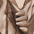 Polyester mesh for clothing Brown, mesh 2x2mm
