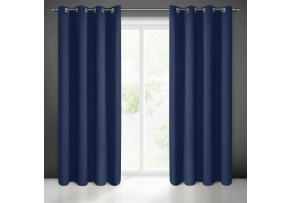 Blackout curtain with grommets GRANAT 135X250 cm