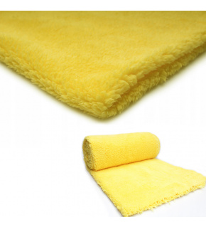 Minky Fleece, 220 g/m², width 160 cm, by the meter, yellow