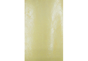Eco-leather glazed color Ecru