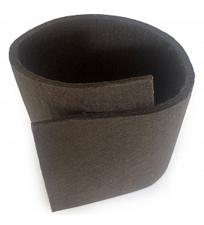 Technical felt 10 mm color Brown, width 150 cm