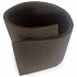 Technical felt 10 mm color Brown, width 150 cm