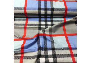 Children's cotton fabrics, by the meter. Large Cube, Gray