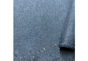 Water-repellent fabric Imitation linen, 220 g/m², width 160 cm, garnet