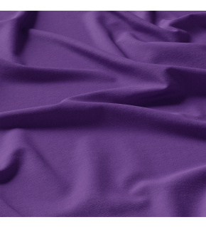 Solid-colored cotton fabric, 125 g/m², width 160 cm, purple