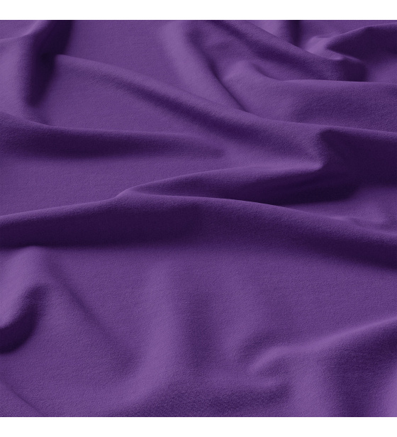 Solid-colored cotton fabric, 125 g/m², width 160 cm, purple