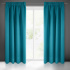 Blackout curtain with pleating tape BLUE 135X270 cm