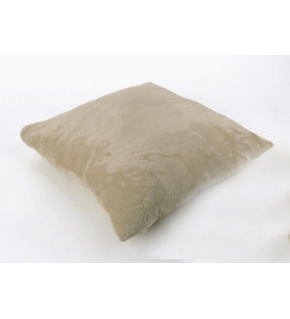 Velvet Pillow Cover, Color Cream, 40X40cm