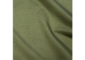 Water-repellent material for Raincoats/Jackets, Khaki, 60 gr/m2