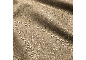 Water-repellent Oxford fabric with PU coating, 200 g/m², width 160 cm, dark cappuccino