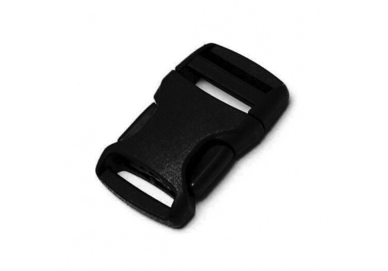 Spona plastová 20 mm barva černá