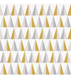 Velvet upholstery fabrics with print, Triangles on White