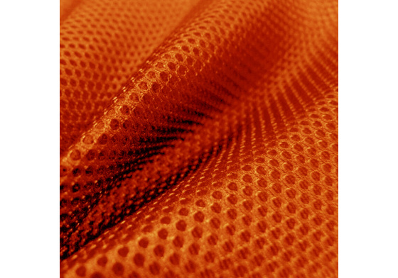 3D Mesh Knitted Orange