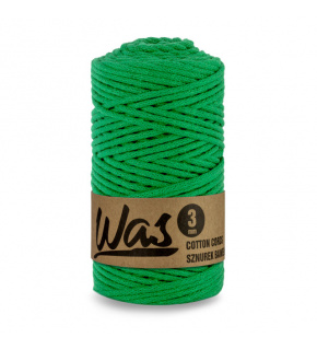 Cotton cord 3mm, 100m, GREEN Cotton cord 3mm, 100m, GREEN