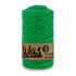 Cotton cord 3mm, 100m, GREEN