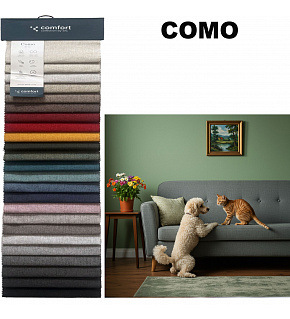 Sample of non-flammable upholstery fabrics Como, 15x20 cm