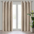 Decorative velvet curtain with eyelets SV. BEIGE 140x250 cm