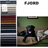 Sample of non-flammable upholstery fabrics Fjord, 15x20 cm