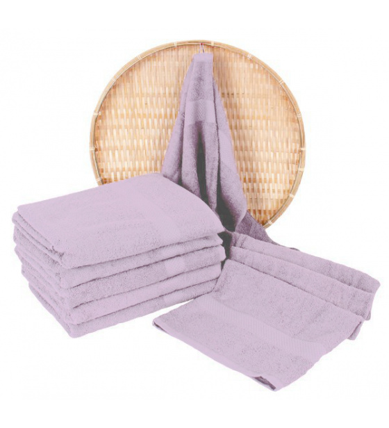 Terry towel 70x140 cm, color lavender