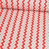 Decorative children's cotton fabrics, by the meter. Zigzag Gray and Red