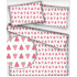 Cotton fabric 100% cotton, 125 g/m², width 160 cm, watermelon on white