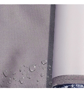 Waterproof fabric Kodura PVC coating 1680D, 546 g/m², width 150 cm, gray