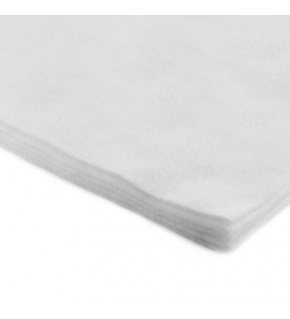 Decorative felt 3 mm color White