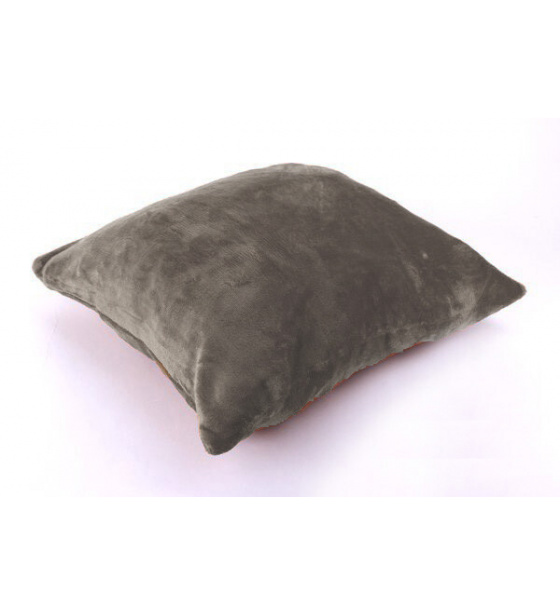 Velvet Pillowcase Color Elephant, 40X40cm
